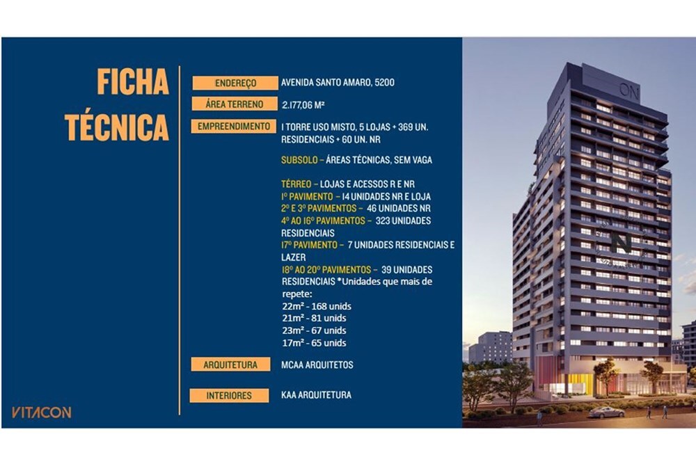 BSA 5200 Apto 601361048-12 – Apartamento à venda no bairro Santo Amaro – São Paulo/SP